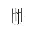 Plant stand Ascot Black by Mica Decorations