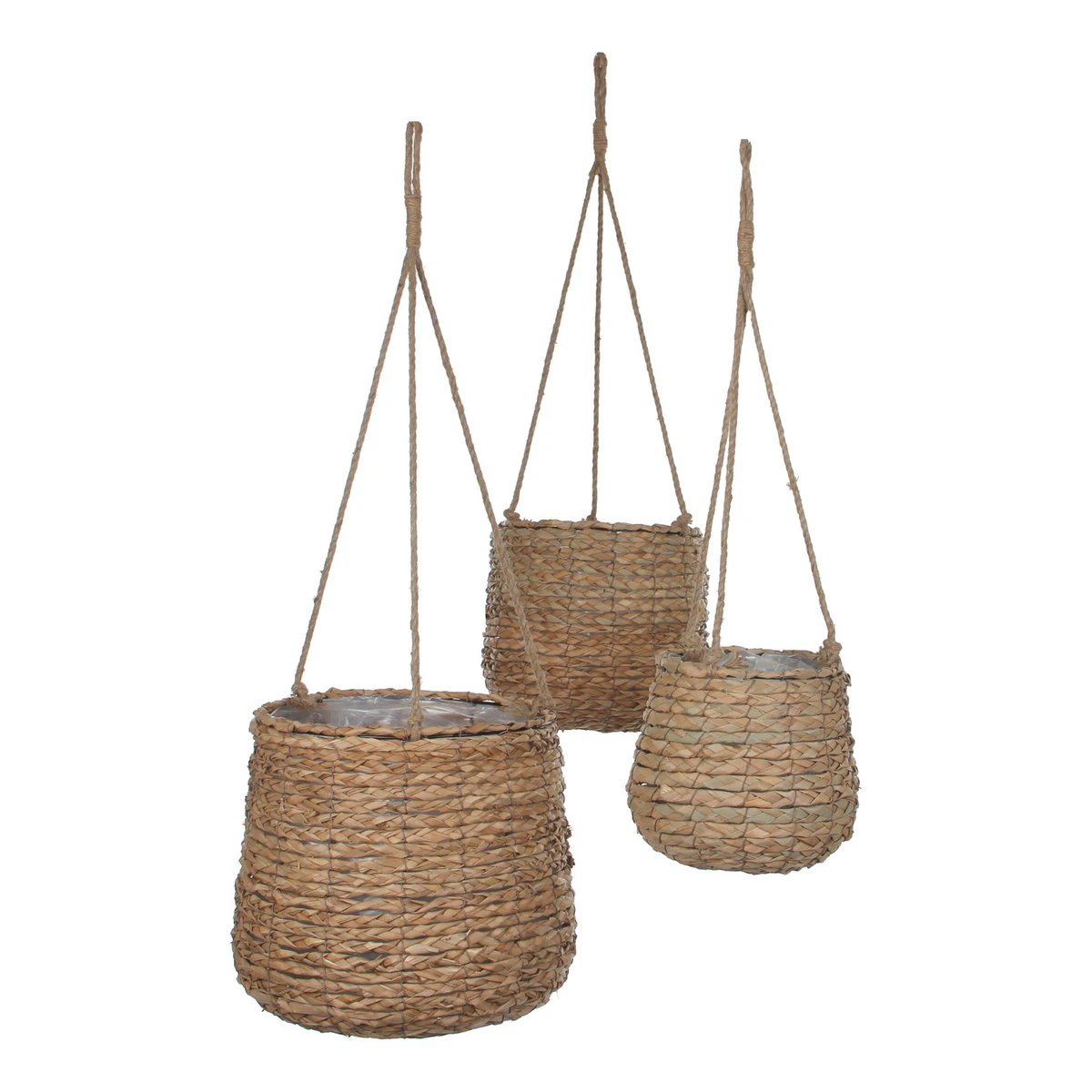 Flowerpot hanging inside Avalon Light brown by Mica Decorations