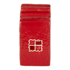 Tea light holder House 8x7x13 cm Red Ceramic by Clayre & Eef.