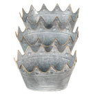 Dekorativer Pflanzenhalter (3) 40x27x19 / 34x23x18 / 29x22x16 cm von Clayre & Eef.