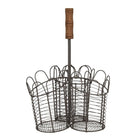 Pflanzenhalter 25x25x34 cm von Clayre & Eef.