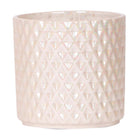 Kolibri Home | Diamond pearl sierpot - Travertine - Ø12cm by Kolibri Company