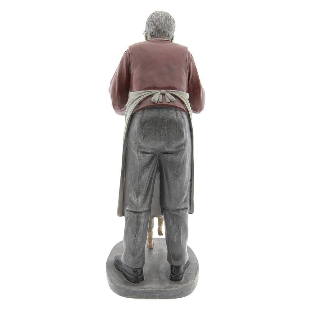 Bild Pinocchio 36 cm Grau Polyresin Wohnaccessoires von Clayre & Eef.