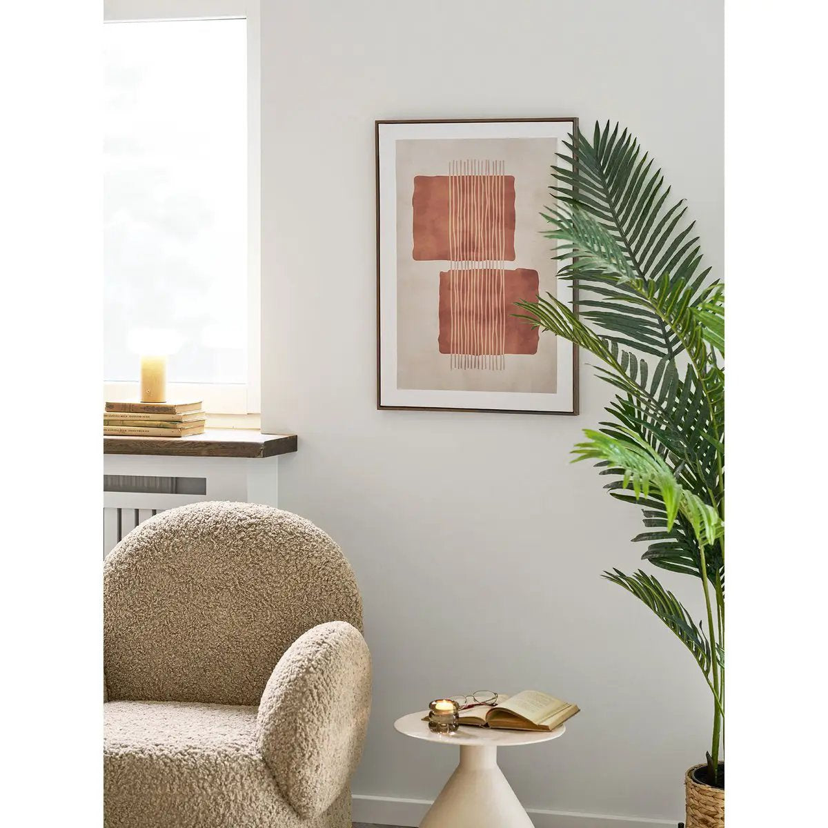 Mina Canvas print, canvas, beige/brown, No.2, 50x70 cm by EMIRELLE
