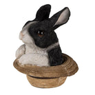 Decoration rabbit 12x12x14 cm by Clayre & Eef.