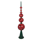 Christmas Decoration Statue Ø 31x153 cm Red Green Metal by Clayre & Eef.