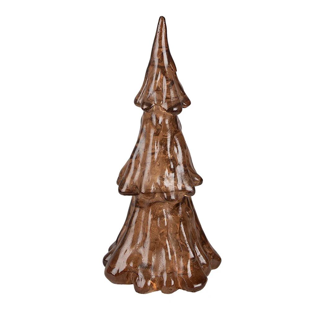 Decoration Christmas tree with LED Ø 12x24 cm / 3xaaa by Clayre & Eef.