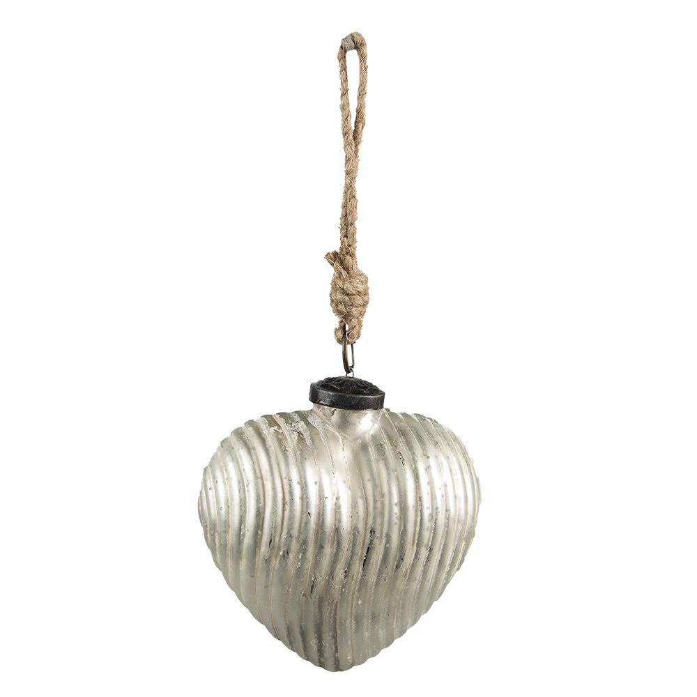 Weihnachtskugel 9x4x10 cm von Clayre & Eef.