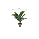Artificial plant Areca palm Green by Mica Decorations