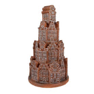 Decoration house with LED Ø 18x33 cm / 3xaaa by Clayre & Eef.