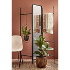 Flowerpot hanging inside Dexter Black by Mica Decorations