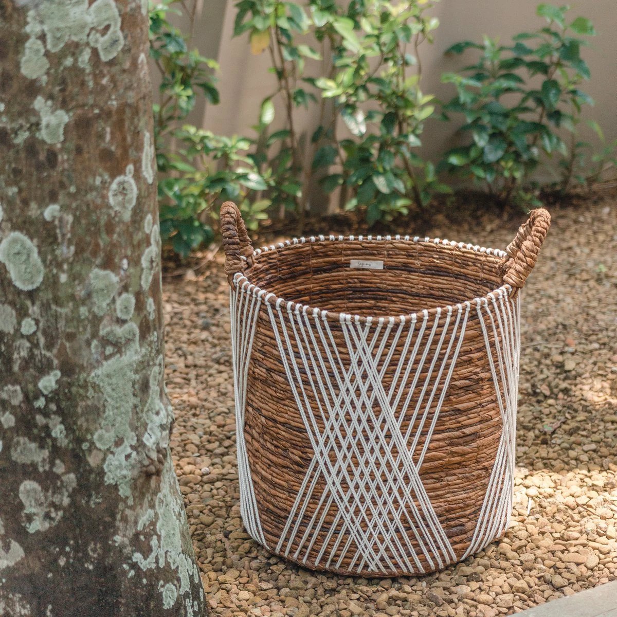 Laundry Basket | Plant Basket | Storage Basket JUWANA made of Banana Fibre by Soeji