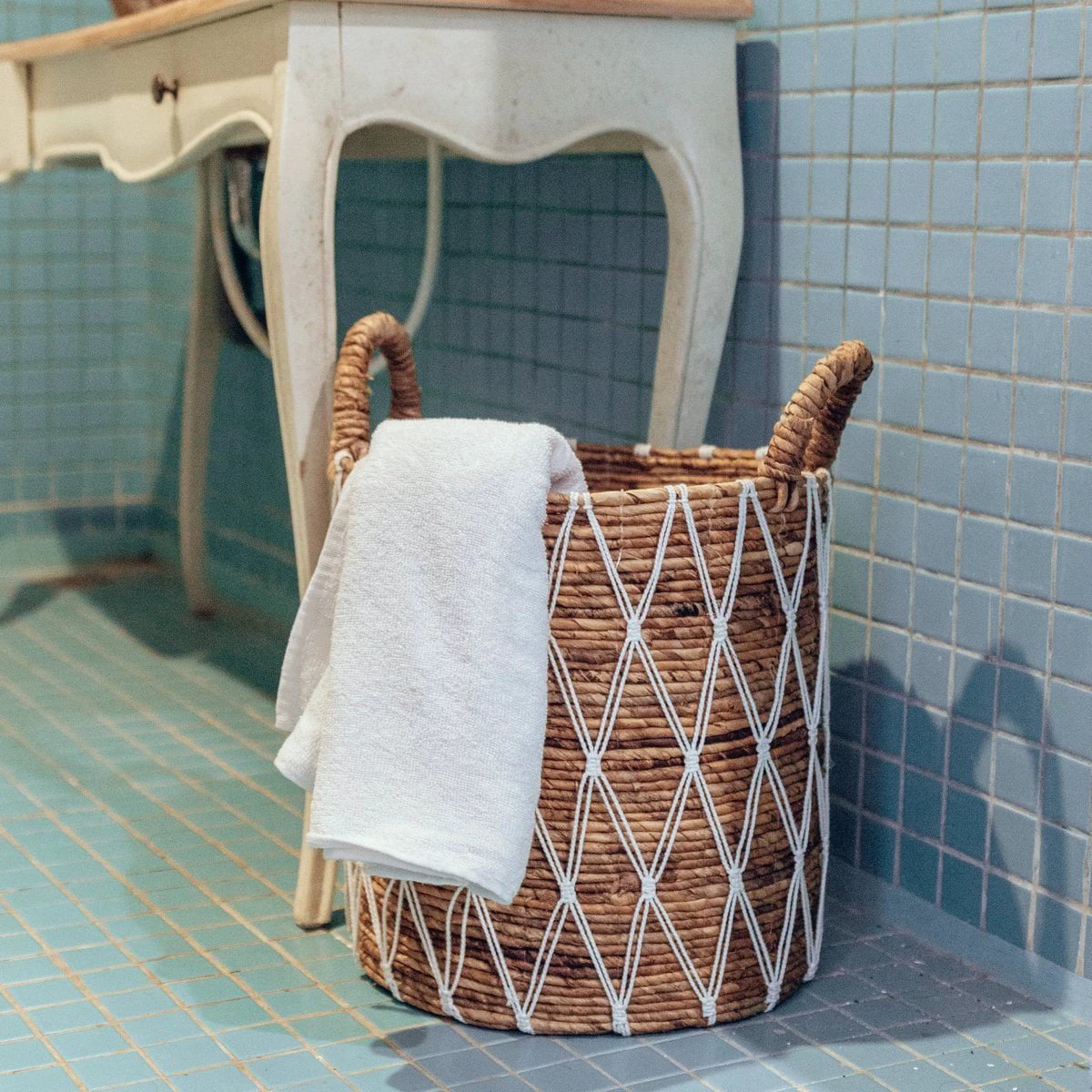 Laundry Basket | Plant Basket GARIAU made from Banana Fibre (3 sizes) by Soeji