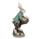 Decoration rabbit 18x16x32 cm by Clayre & Eef.