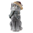 Dekorationsstatue Grau, Polyresin 18x21x42 cm von Clayre & Eef.