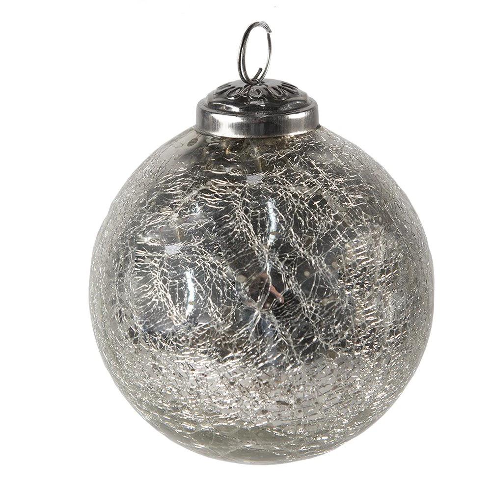 Weihnachtskugel Ø 9x10 cm von Clayre & Eef.