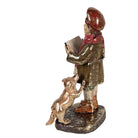 Christmas Decoration Statue Christmas Group 34/31/21/20 cm Red Plastic by Clayre & Eef.