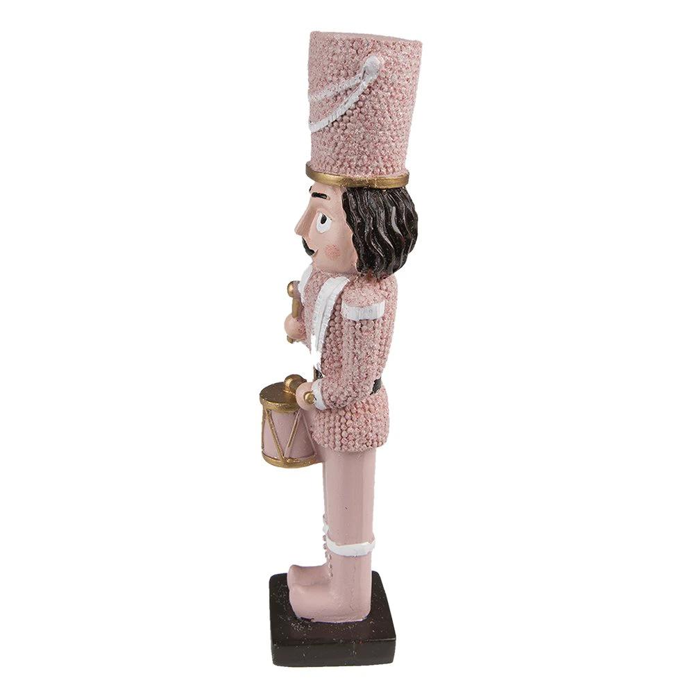 Decoration nutcracker 5x4x16 cm by Clayre & Eef.