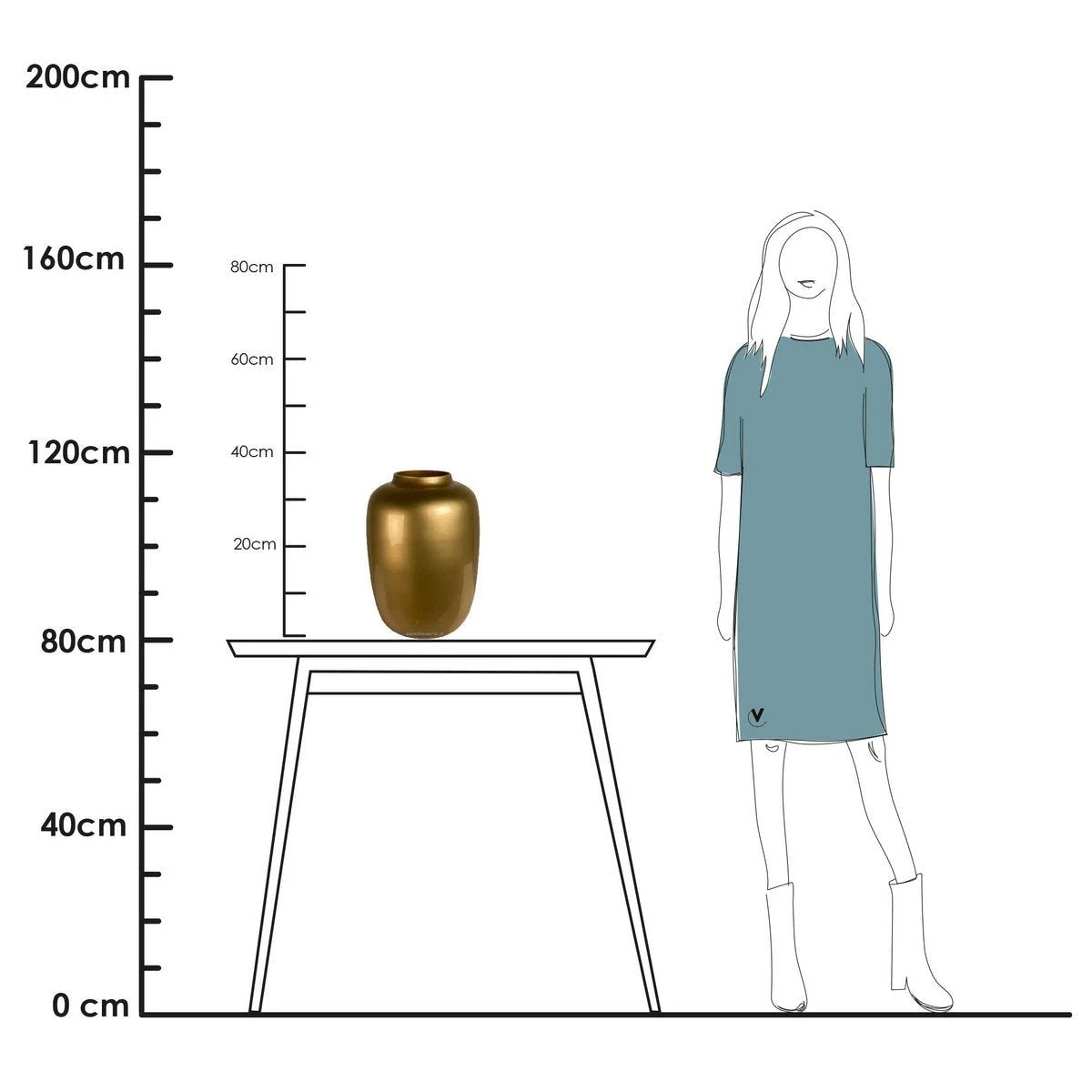 Vaas - Artic gold by Vase The World