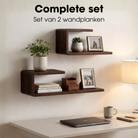 Wall shelf Dark brown by Mica Decorations