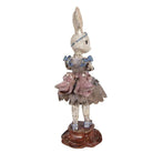 Decoration Statue Rabbit 15x14x35 cm Beige Plastic by Clayre & Eef.
