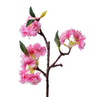 Artificial flower 38 cm Pink Plastic Artificial Plant by Clayre & Eef.