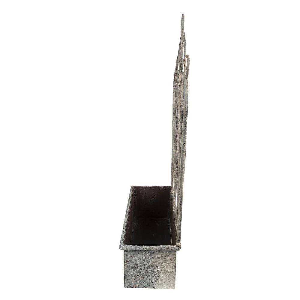 Plant holder (2) 49x15x70 / 38x12x55 cm by Clayre & Eef.