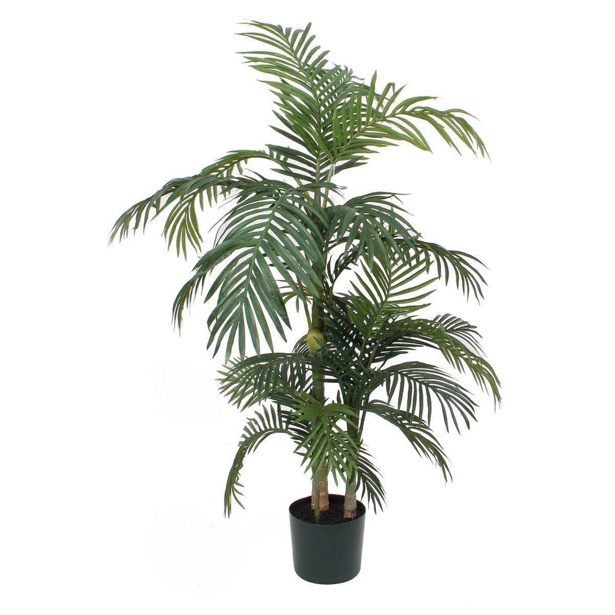 Artificial plant Areca palm Green by Mica Decorations
