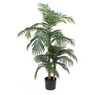 Artificial plant Areca palm Green by Mica Decorations
