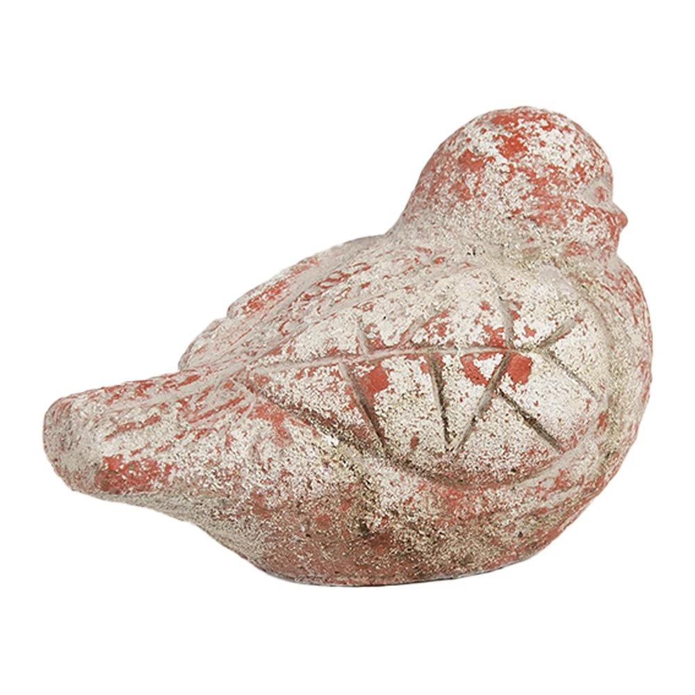 Decoratie vogel 14x9x10 cm by Clayre & Eef.