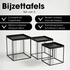 Side table Beth Black by Mica Decorations