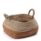 Storage Basket | Laundry Basket | Plant Basket MAJALENGKA (natural) made from Banana Fibre & Seagrass (3 sizes) by Soeji
