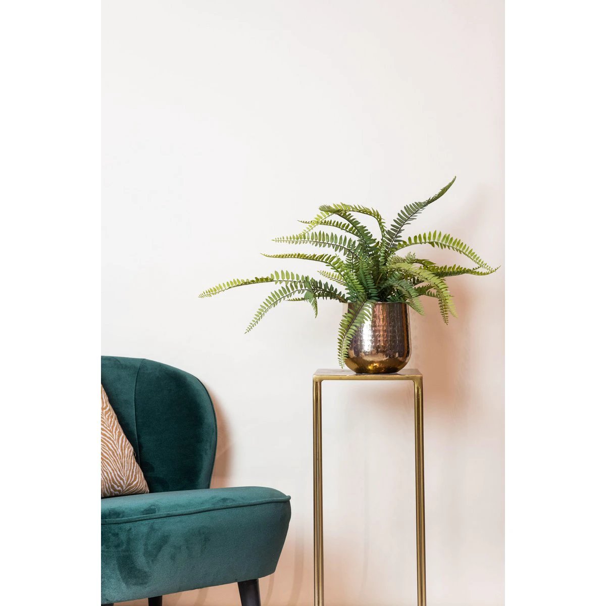 Kunstpflanze – Nephrolepis exaltata – Bostonschwertfarn – 55 cm von Green boutiQ