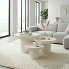 Side table Lux Off-white by Mica Decorations