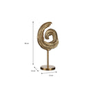 Decorative statue Gold by Mica Decorations