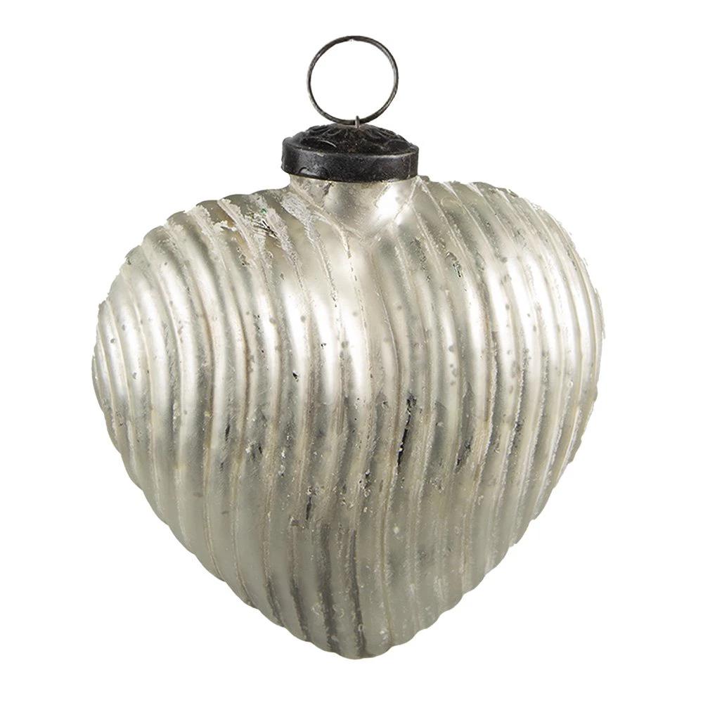 Christmas ball 11x5x12 cm by Clayre & Eef.