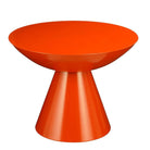 Side table Celise Orange by Mica Decorations