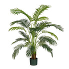 Artificial plant Areca palm Green by Mica Decorations