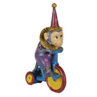 Decoration monkey on tricycle 9x4x14 cm by Clayre & Eef.