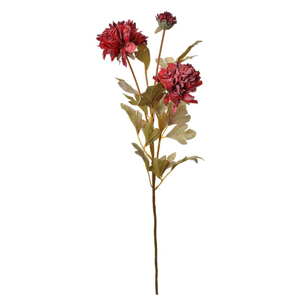Artificial flower 68 cm Red Plastic by Clayre & Eef.