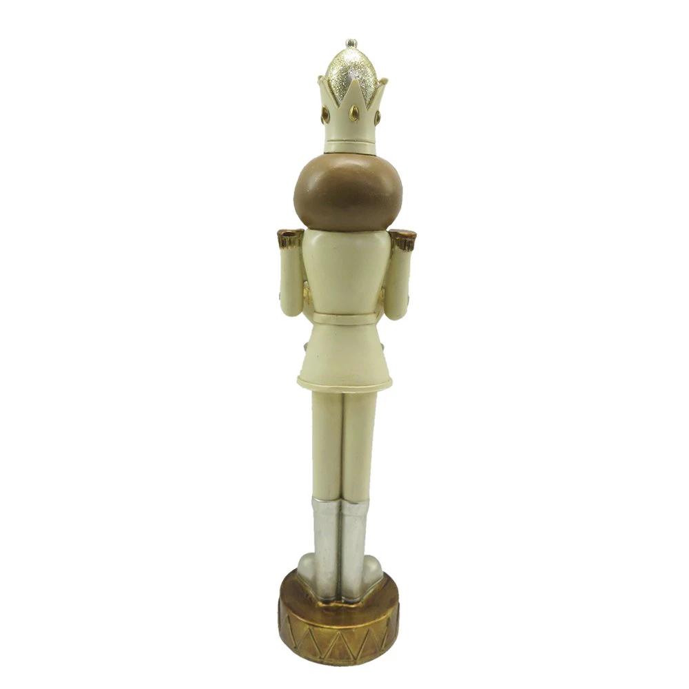 Decoration nutcracker 9x7x30 cm by Clayre & Eef.