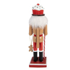 Weihnachtsdekorationsfigur Nussknacker 8x7x25 cm Braun Holz von Clayre & Eef.