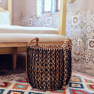 Laundry Basket PRAYA | Plant Basket made from Water Hyacinth by Soeji