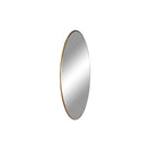 Jersey Mirror - Brass Look, Steel, Ø40cm by EMIRELLE