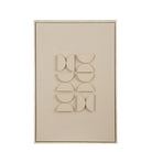 Wall decoration Light gray by Mica Decorations