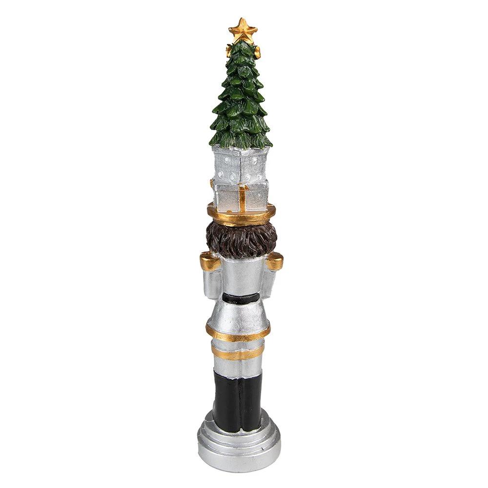 Dekorationsnussknacker 5x5x25 cm von Clayre & Eef.