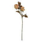 Artificial flower Rose 70 cm Beige Plastic by Clayre & Eef.
