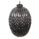 Weihnachtskugel Ø 13x18 cm von Clayre & Eef.