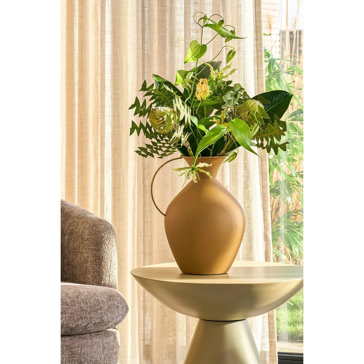 Vase Gyge Yellow by Mica Decorations