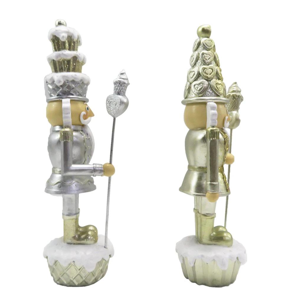 Dekorativer Nussknacker (Set mit 2) 8x6x23 cm von Clayre & Eef.